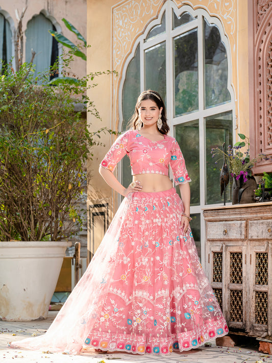 Mustard Gold Festive Lehenga
