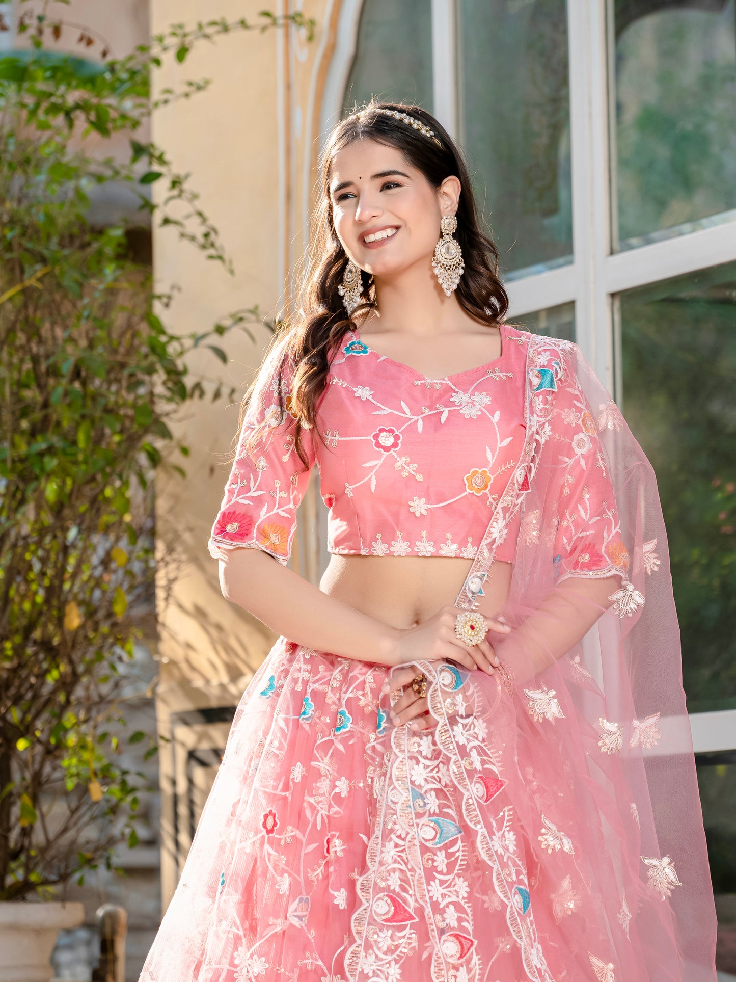 Mustard Gold Festive Lehenga