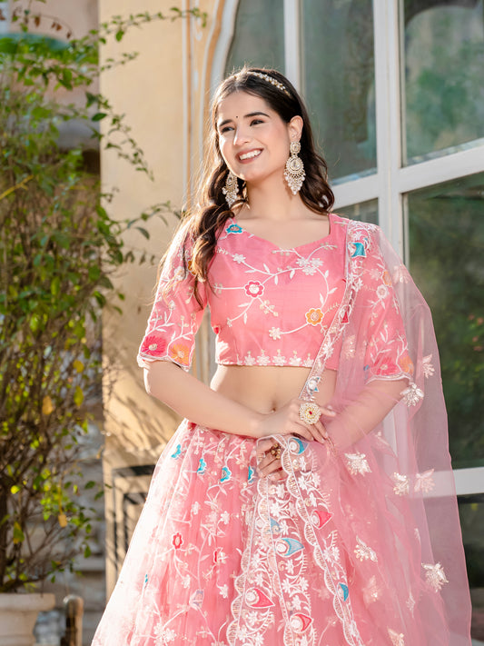 Mustard Gold Festive Lehenga