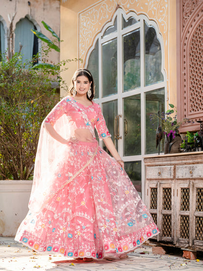 Mustard Gold Festive Lehenga