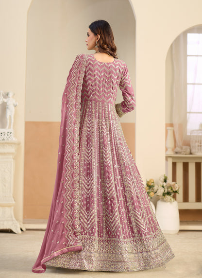 Georgette Havey Party wear gown