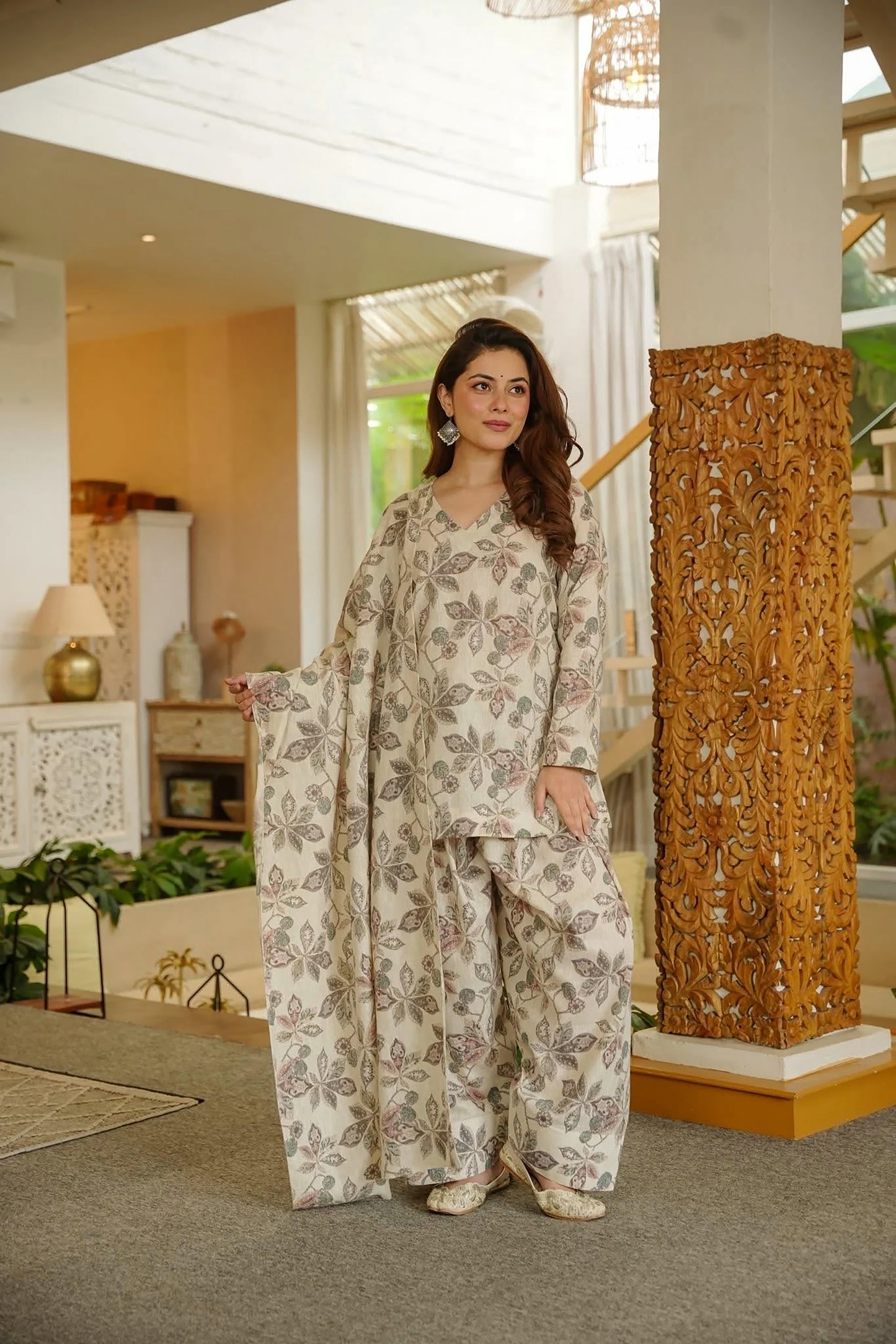 Floral Luxe Suit Set