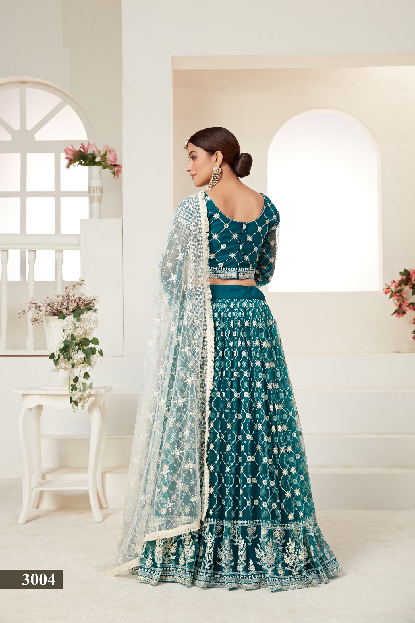 Royal Sapphire Couture Lehenga
