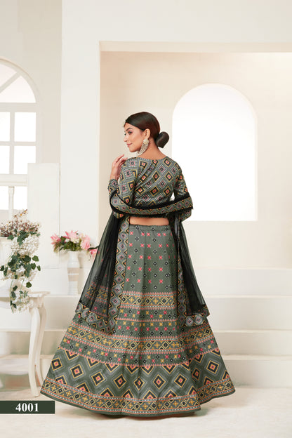 Heritage Weave Couture Lehenga