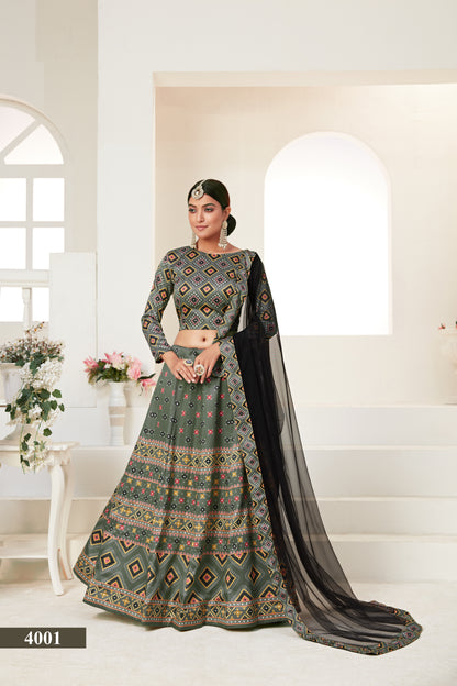Heritage Weave Couture Lehenga