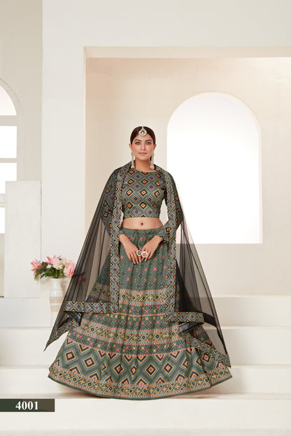 Heritage Weave Couture Lehenga