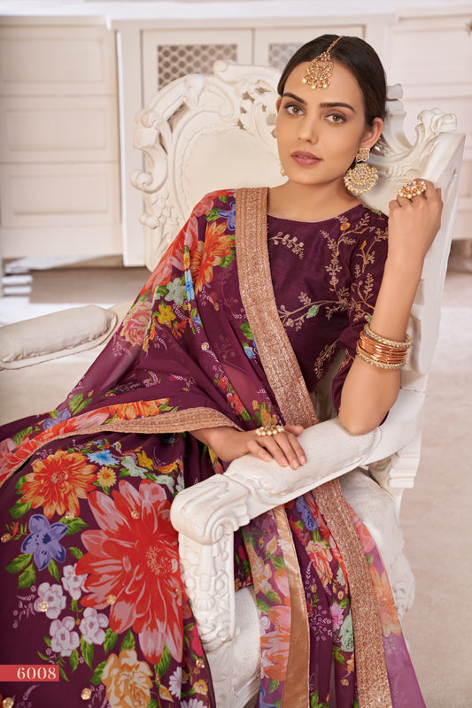 Floral Symphony Couture Lehenga