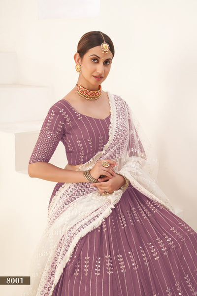 Aafreen Lavender Dream Lehenga