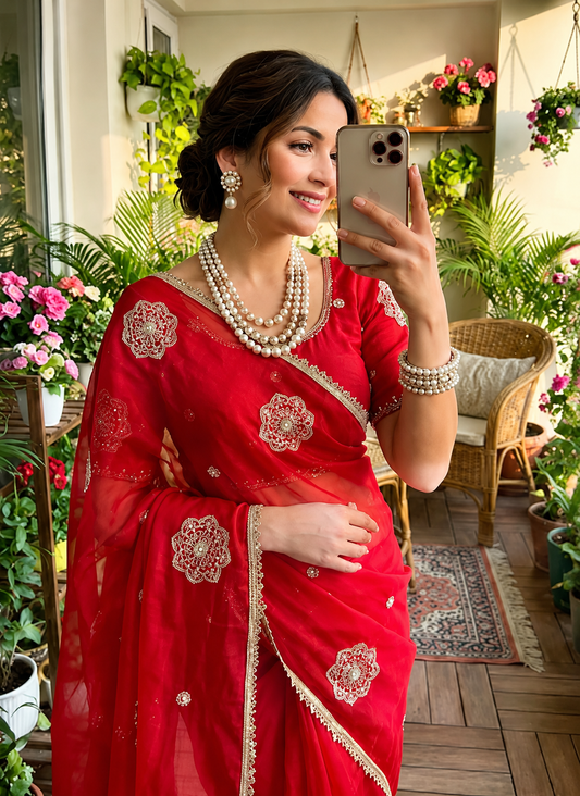 Bridal Elegance Saree
