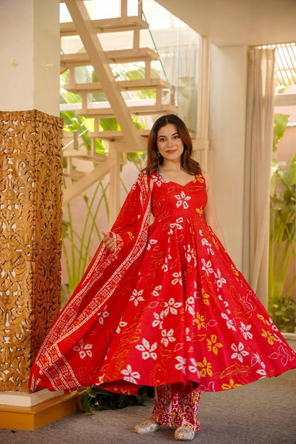 Festive Bloom Magenta Suit Collection