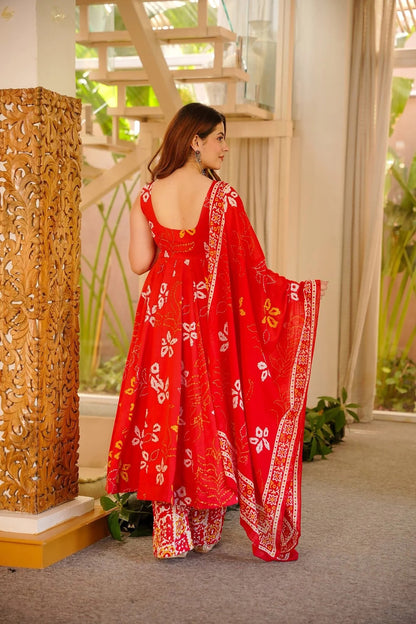 Festive Bloom Magenta Suit Collection