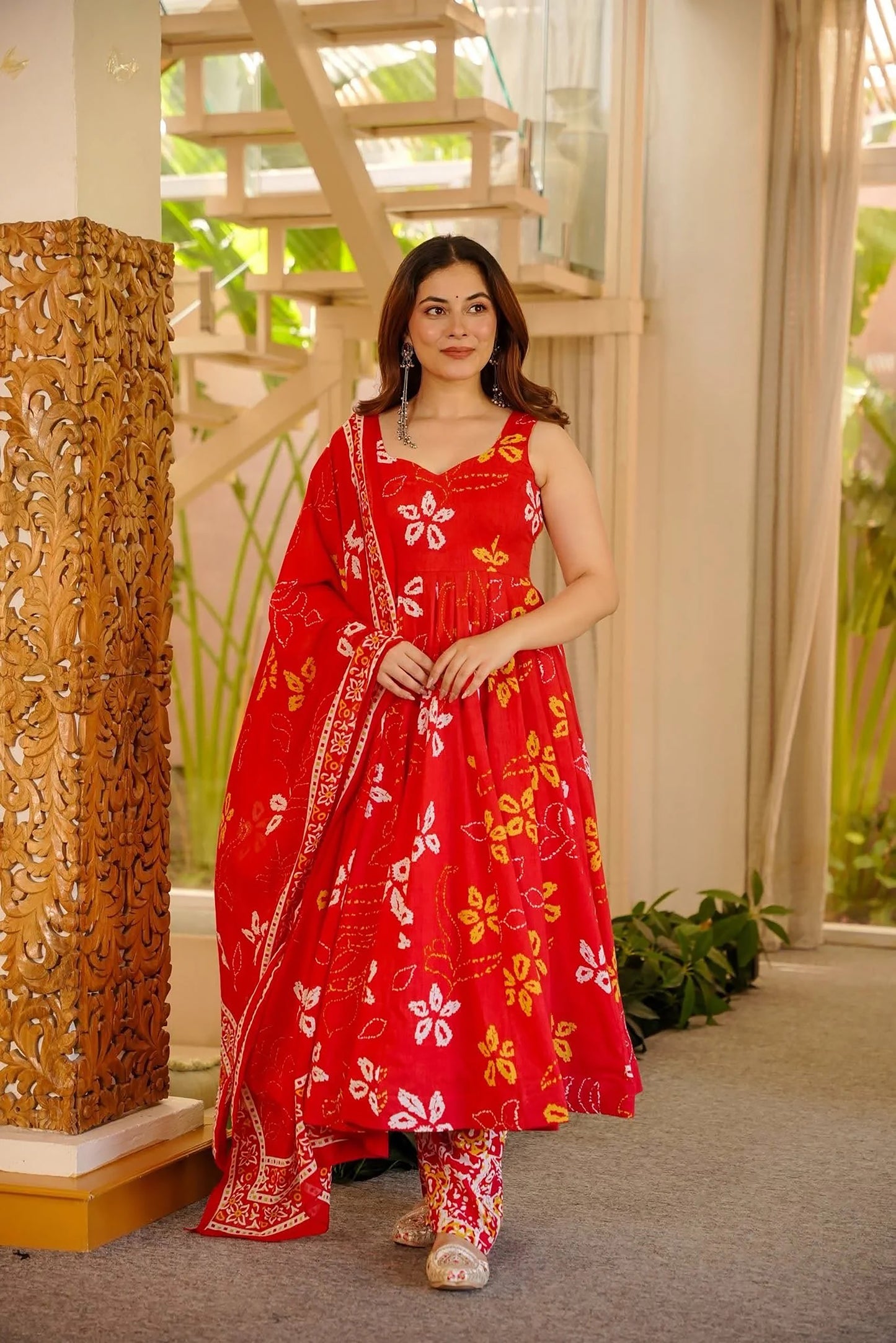 Festive Bloom Magenta Suit Collection