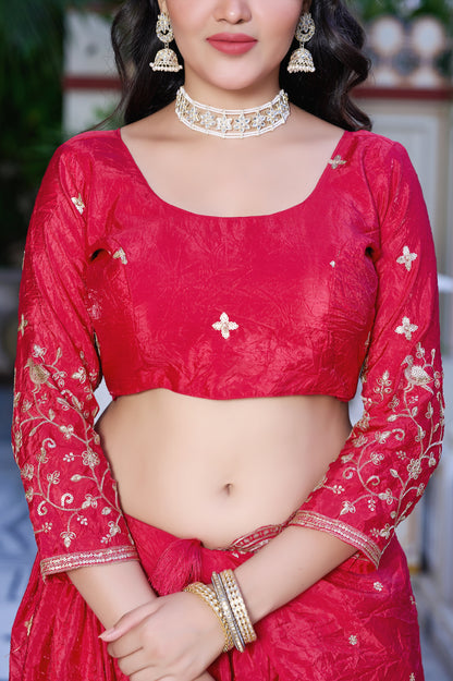 Onion Pink Grace Lehenga Set