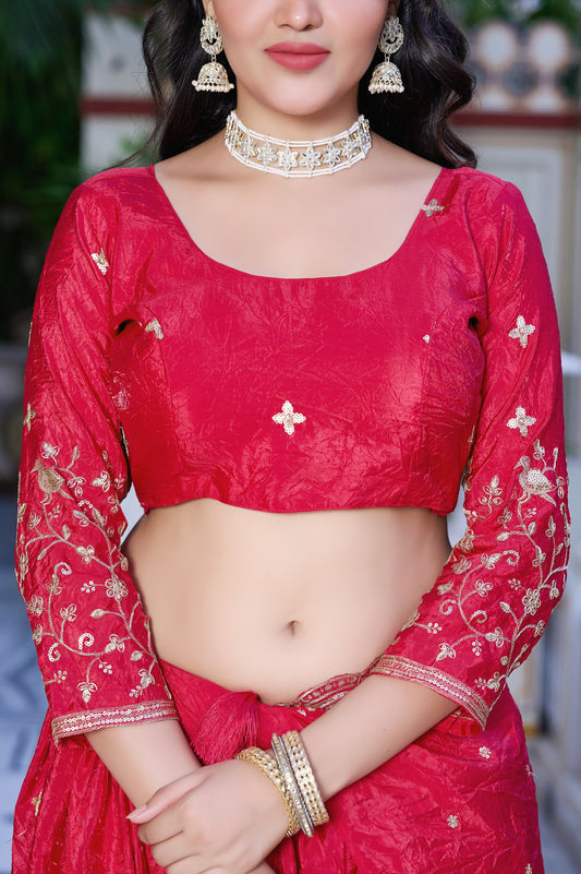 Onion Pink Grace Lehenga Set