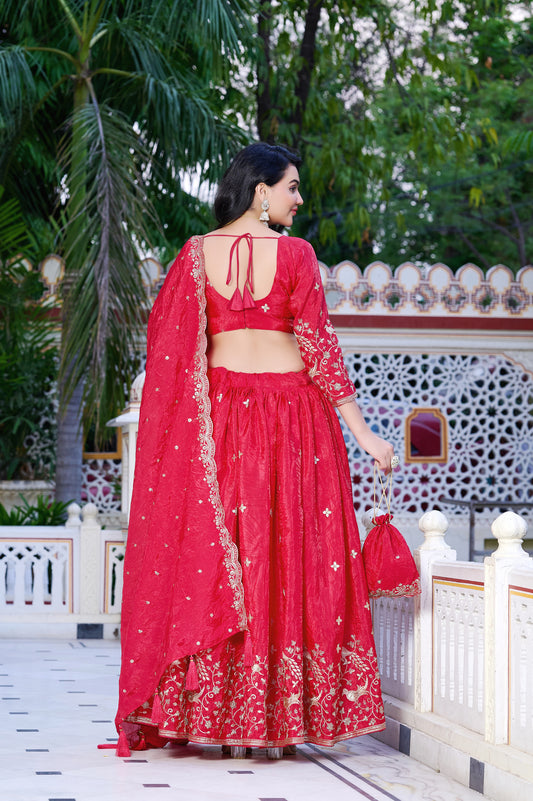 Onion Pink Grace Lehenga Set