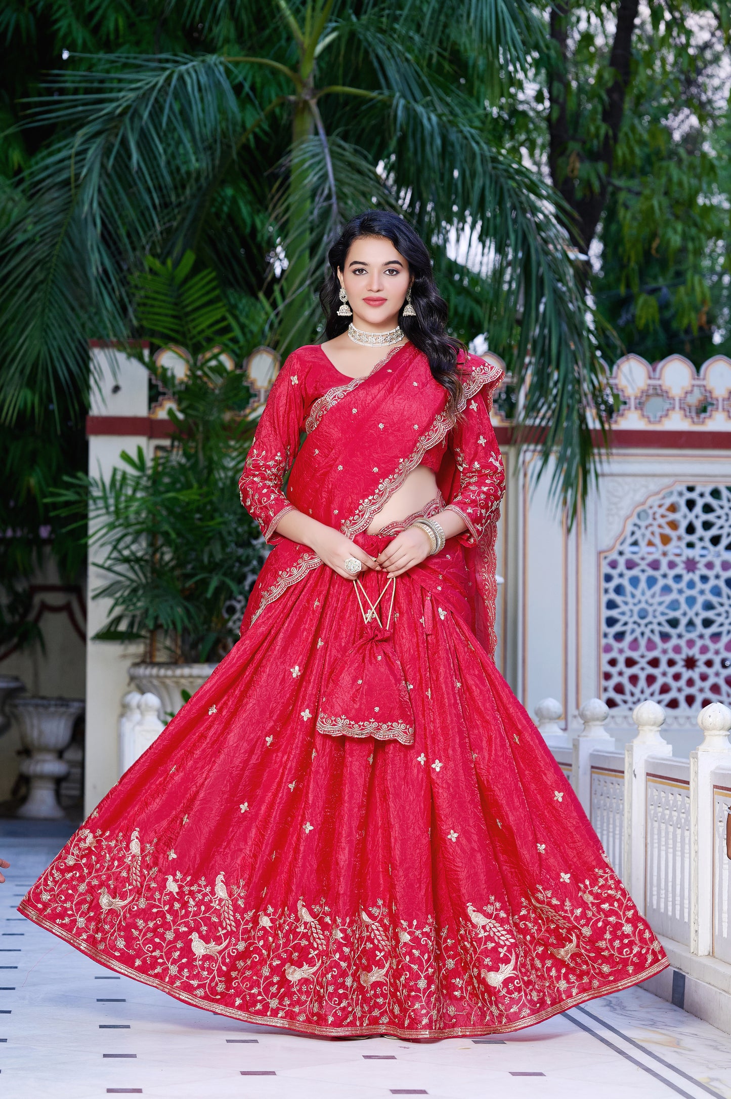 Onion Pink Grace Lehenga Set